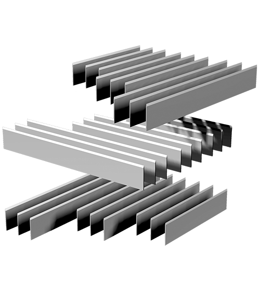Models of various derinding and skinning blades on a transparent background