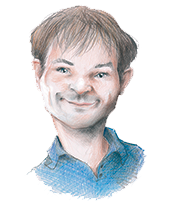 Karikatur von Hendrik Baschin