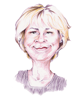 Karikatur von Gerlind Beutke