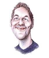 Karikatur von René Diebert