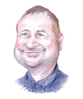 Karikatur von Detlef Schulze